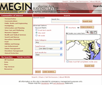 MEGIN screen shot